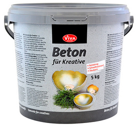 Image ViVA DECOR Gieß-Beton, feinkörnig, 5,0 kg Eimer