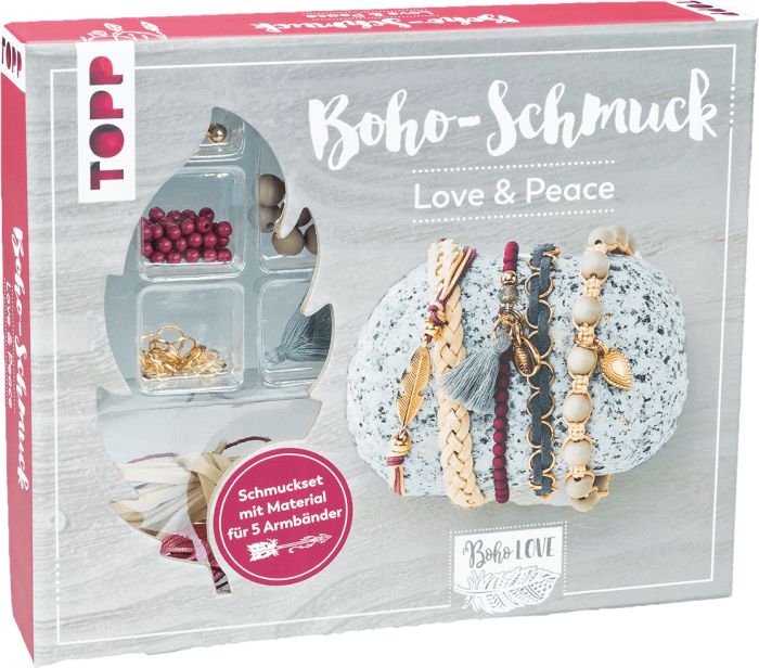 Image Boho-Schmuckset Love & Peace