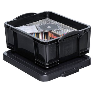 Image Really Useful Box Aufbewahrungsbox 18,0 l schwarz 48,0 x 39,0 x 20,0 cm