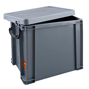 Image Really Useful Box Aufbewahrungsbox 19,0 l silber 39,5 x 25,5 x 29,0 cm