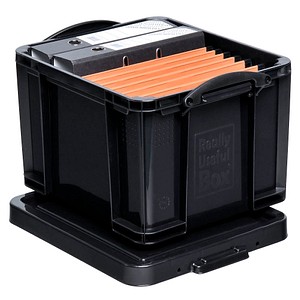 Image Really Useful Box Aufbewahrungsbox 35,0 l schwarz 48,0 x 39,0 x 31,0 cm