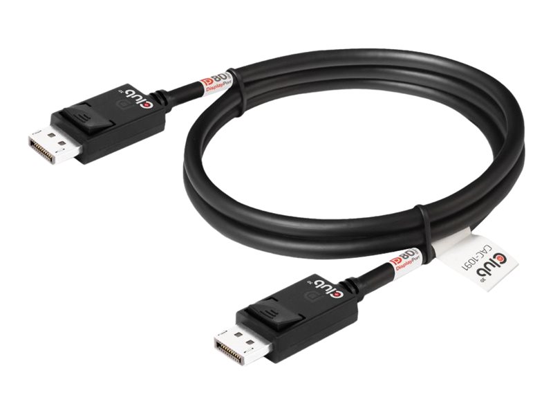 Image CLUB3D DisplayPort-Kabel 2.1 DP80 1,2m