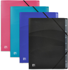 Image Oxford Ordnungsmappe Osmose, 12 Fächer, DIN A4, PP, sortiert