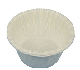 Image PAPSTAR Muffins-Backförmchen, aus Papier, weiß, 20er