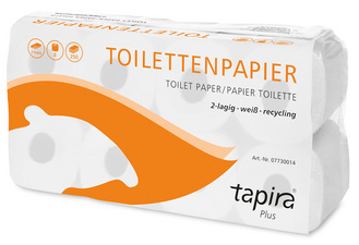 Image Tapira Toilettenpapier, 2-lagig, weiß, Großpackung
