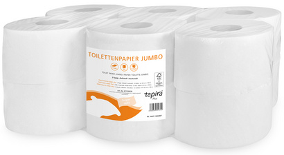 Image Tapira Großrollen-Toilettenpapier Plus, 2-lagig, 360 m