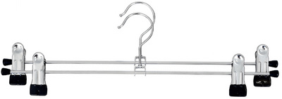 Image Peggy Perfect Hosenklemmbügel, mit Klammern, 2er Pack, L