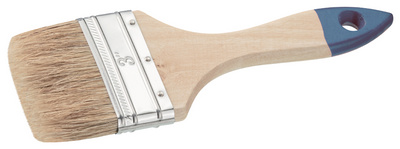 Image WESTEX Flachpinsel 5. Stärke, Breite: 75 mm, blau lackiert