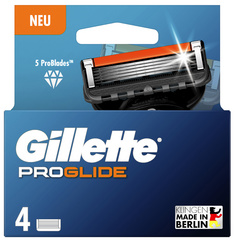 Image Gillette Ersatzklingen ProGlide Systemklingen, 4er Pack