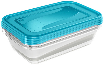 Image keeeper Frischhaltedose "fredo fresh", 0,5 Liter, eckig