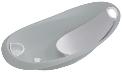 Image keeeper kids Babywanne "natalia stars", mit Stöpsel, grau