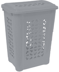 Image keeeper Wäschebox "per", mit Deckel, 60 Liter, nordic-grey