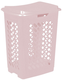 Image keeeper Wäschebox "piet", mit Deckel, 60 Liter, nordic-pink