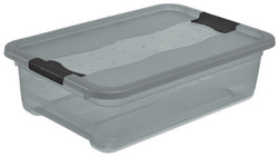 Image keeeper Aufbewahrungsbox "cornelia", 7 Liter, crystal-grey