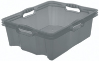 Image keeeper Aufbewahrungsbox "franz", 16 Liter, crystal-grey