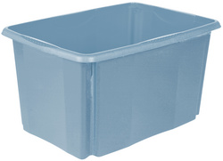 Image keeeper Aufbewahrungsbox "emil", 45 Liter, nordic-blue