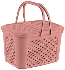 Image keeeper Picknick-Korb "inka", 28 Liter, nordic-red