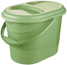 Image keeeper Bio-Abfalleimer "elsa eco", 13 Liter, grass green