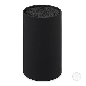 Image relaxdays Messerblock schwarz