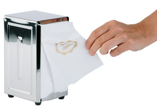 Image APS Serviettenspender, Edelstahl, hochglanzpoliert