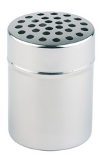 Image APS Käse- und Gewürzstreuer, inkl. Staubdeckel, silber