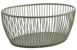 Image APS Brot- und Obstkorb SVART, oval, 240 x 190 mm, grün