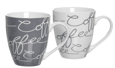 Image Ritzenhoff & Breker Jumbo-Kaffeetasse "CORNELLO GREY", 0,6 l