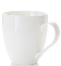 Image Ritzenhoff & Breker Jumbo-Kaffeebecher "Gusto",  0,6 L, weiß