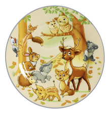 Image Ritzenhoff & Breker Frühstücksteller "WALDTIERE"
