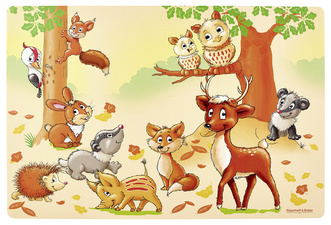 Image Ritzenhoff & Breker Tischset "WALDTIERE"