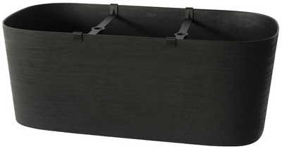 Image tera Pflanztrog "Kos", Breite: 780 mm, black