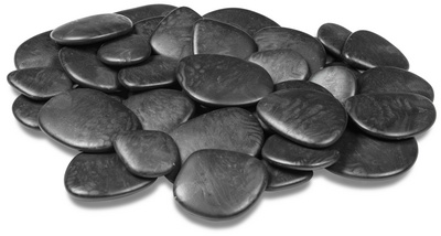 Image tera Dekosteine "Pebbles", Größe S, schwarz