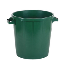 Image EDA Abfalltonne, 50 Liter, grün