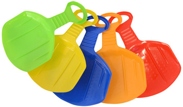 Image EDA Schaufelschlitten, Kunststoff, farbig sortiert