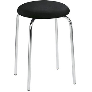 Image Mayer Hocker myLUPO schwarz Kunstleder