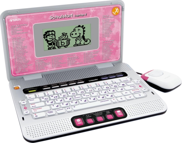 Image Schulstart Laptop E pink