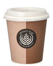 Image PAPSTAR Hartpapier-Kaffeebecher "To Go", 0,2 l