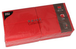 Image PAPSTAR Bistro-Servietten, 330 x 330 mm, 3-lagig, rot