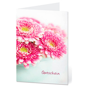 Image LUMA Gutschein Blumen mit Innentext DIN B6