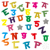 Image PAPSTAR Girlanden-Kette, individualisierbar