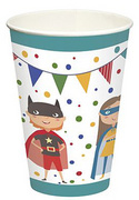 Image PAPSTAR Papp-Trinkbecher "Superhero", 0,2 l