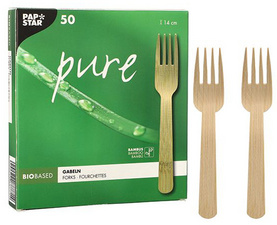 Image PAPSTAR Gabeln "pure", Länge: 140 mm, 50er