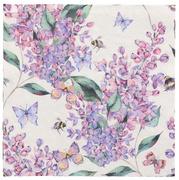 Image PAPSTAR Motiv-Servietten "Lilac Dream", 330 x 330 mm