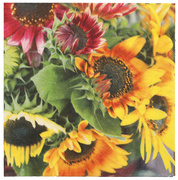 Image PAPSTAR Motiv-Servietten "Sunflower Bouquet", 330 x 330 mm