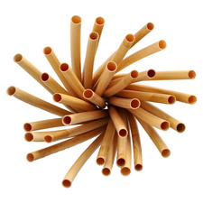 Image PAPSTAR Schilf-Trinkhalme "pure", 250 mm, natur