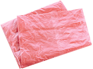 Image HYGOSTAR Wäschebeutel PROTECT, wasserlöslich, 100 Liter, rot