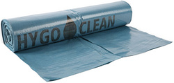 Image HYGOSTAR Müllsäcke, blau, 120 Liter, aus LDPE, 40 my