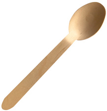 Image NATURE Star Holz-Löffel, aus Birkenholz, Länge: 160 mm