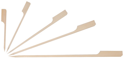 Image NATURE Star Fingerfood-Spieße FLAG, aus Bambus, 180 mm