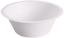 Image NATURE Star Zuckerrohr-Schale, rund, 250 ml, weiß